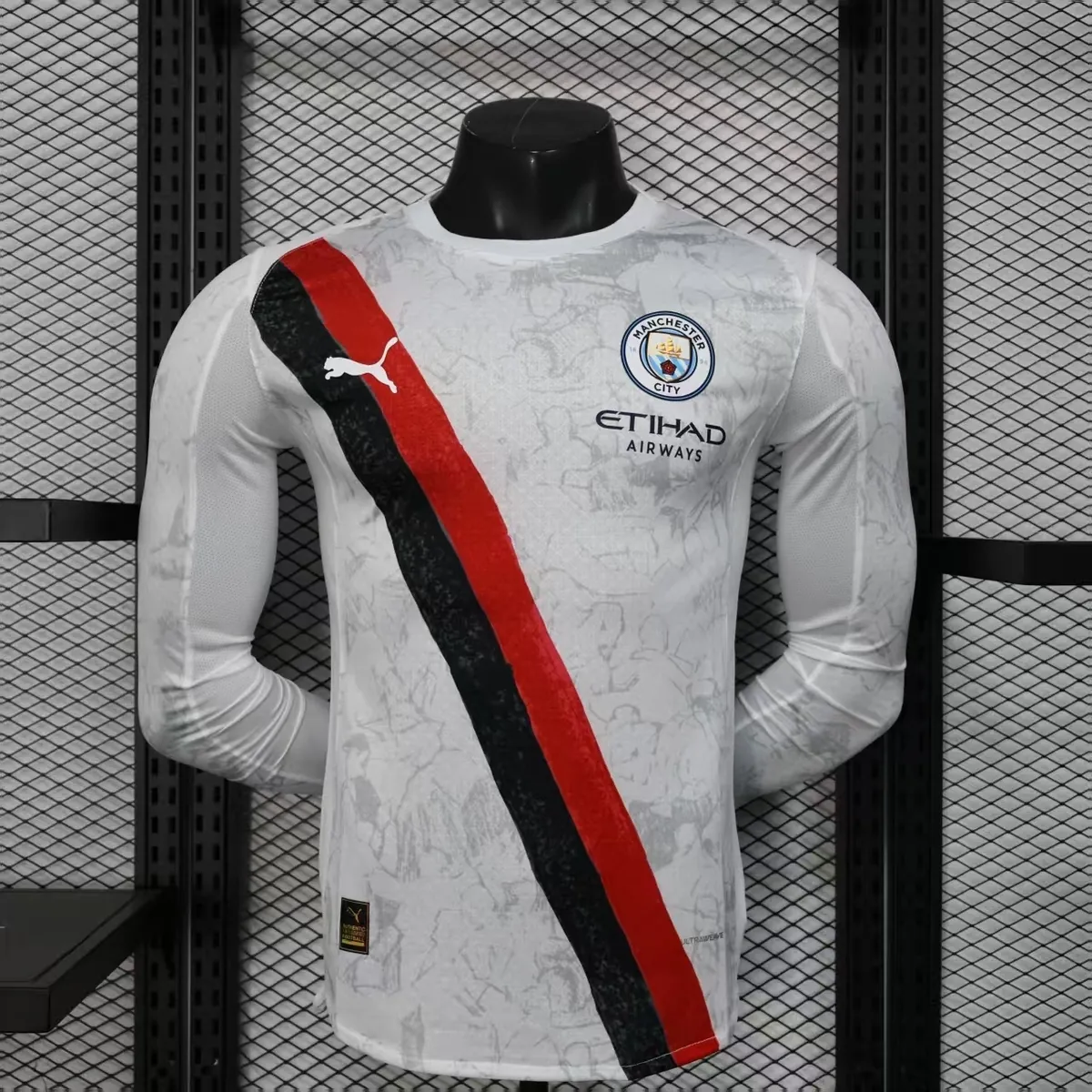 25-26 Manchester City Away Kit Player Version Long Sleeve Shirt AAAAJersey Supply Yupoo 4