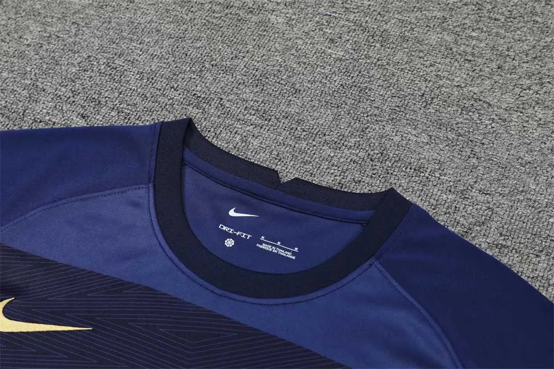 22-23 Chelsea Training Suit Short Sleeve Kit Sapphire Blue 5