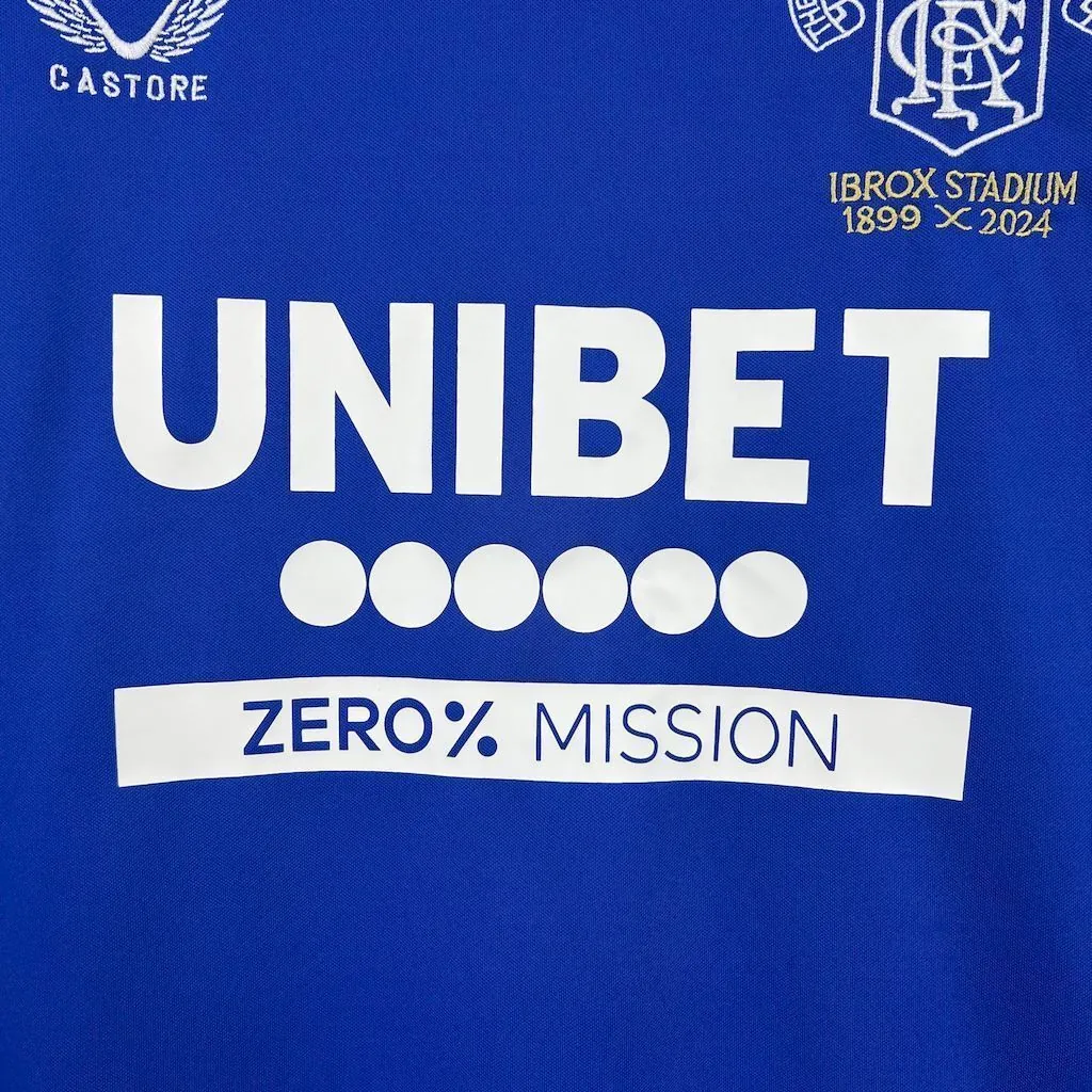 24-25 Rangers 125th Anniversary Shirt Football Uniform AAAAJersey Yupoo 2