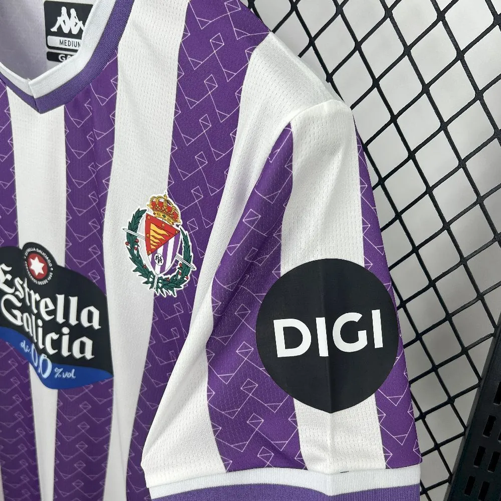 25-26 Real Valladolid Home Kit Football Apparels Sport AAAAJersey Supply Yupoo 5