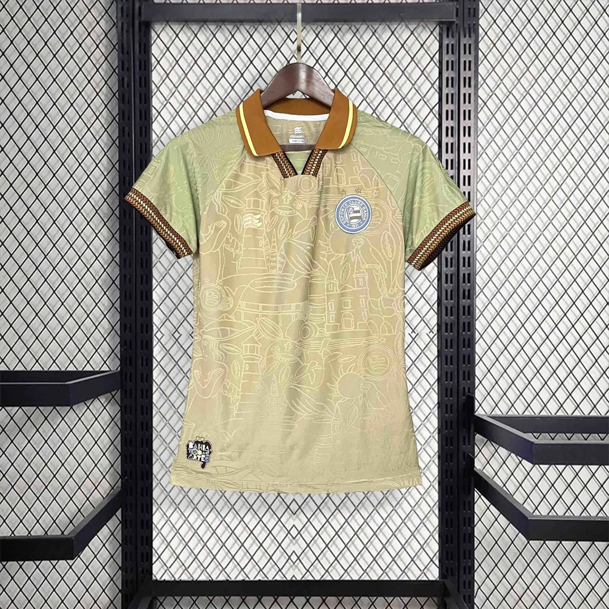 25-26 Bahia Special Edition Women Shirt Soccer Uniforms AAAAJersey Supply Yupoo 6