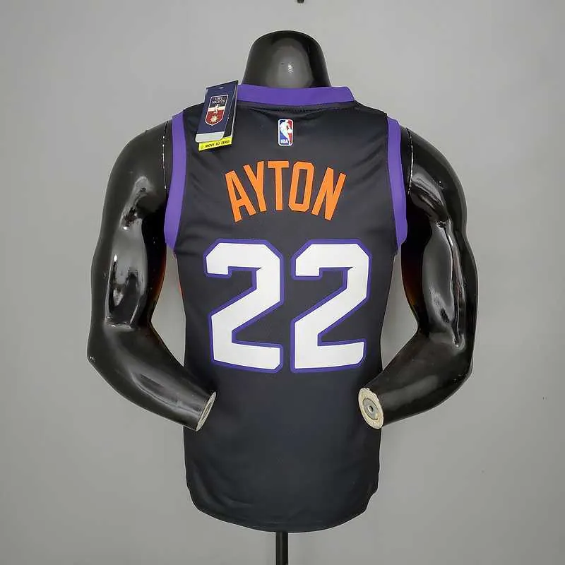 New AYTON#22 Suns City Edition Black 3