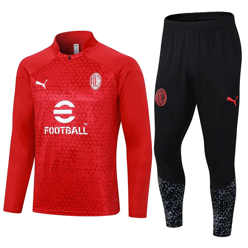 23-24 AC Milan Long Sleeve Training Suit Yupoo 3