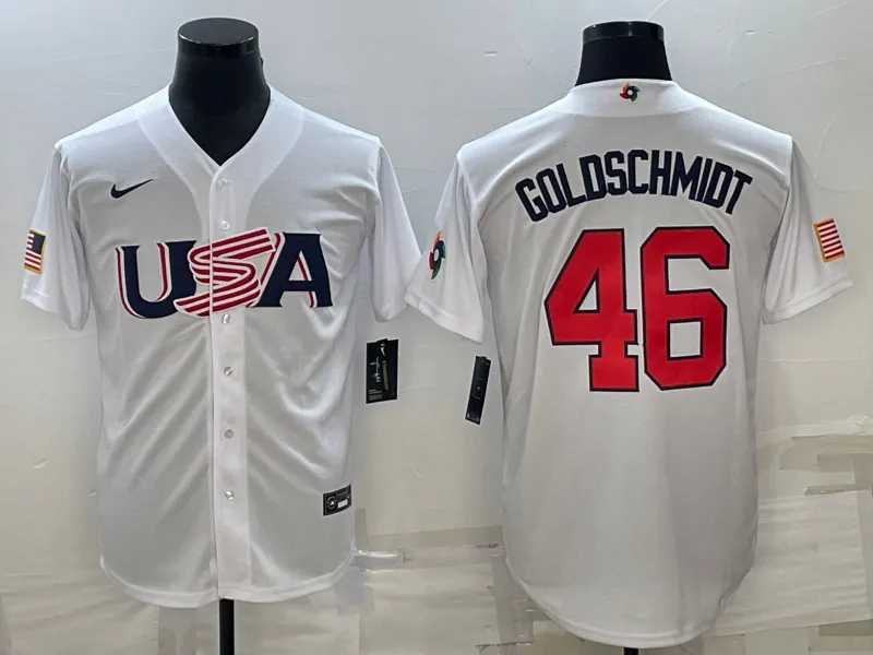 USA 2023 World Cup Baseball Jerseys 66
