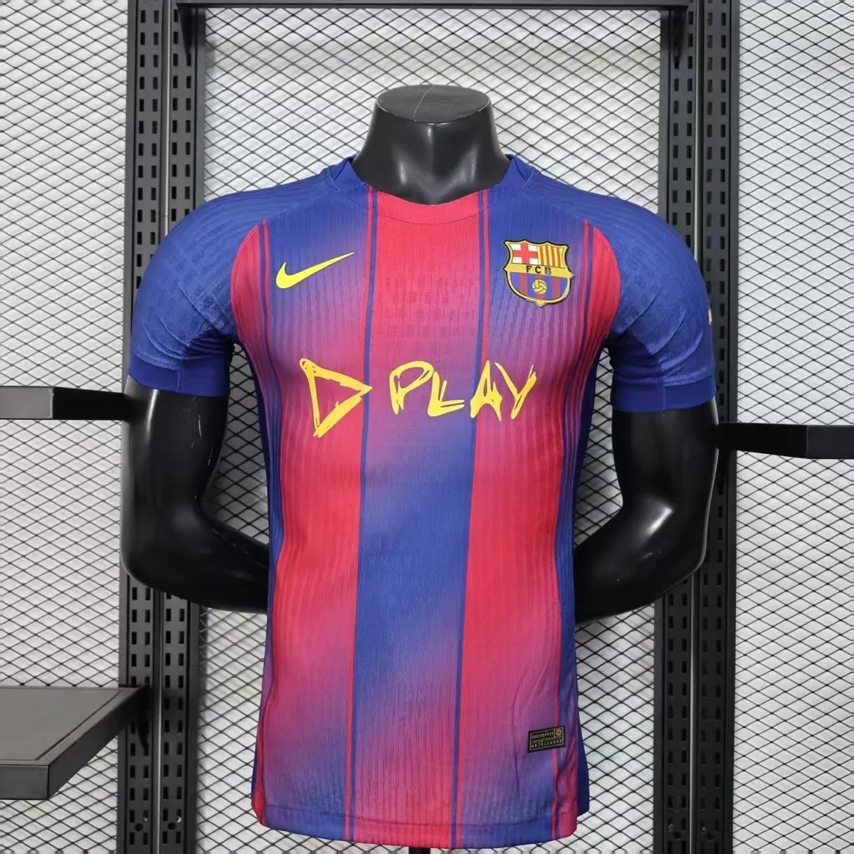 25-26 Barcelona X PLAY Home Kit Player Version Football Shirt AAAAJersey Supply Yupoo 6