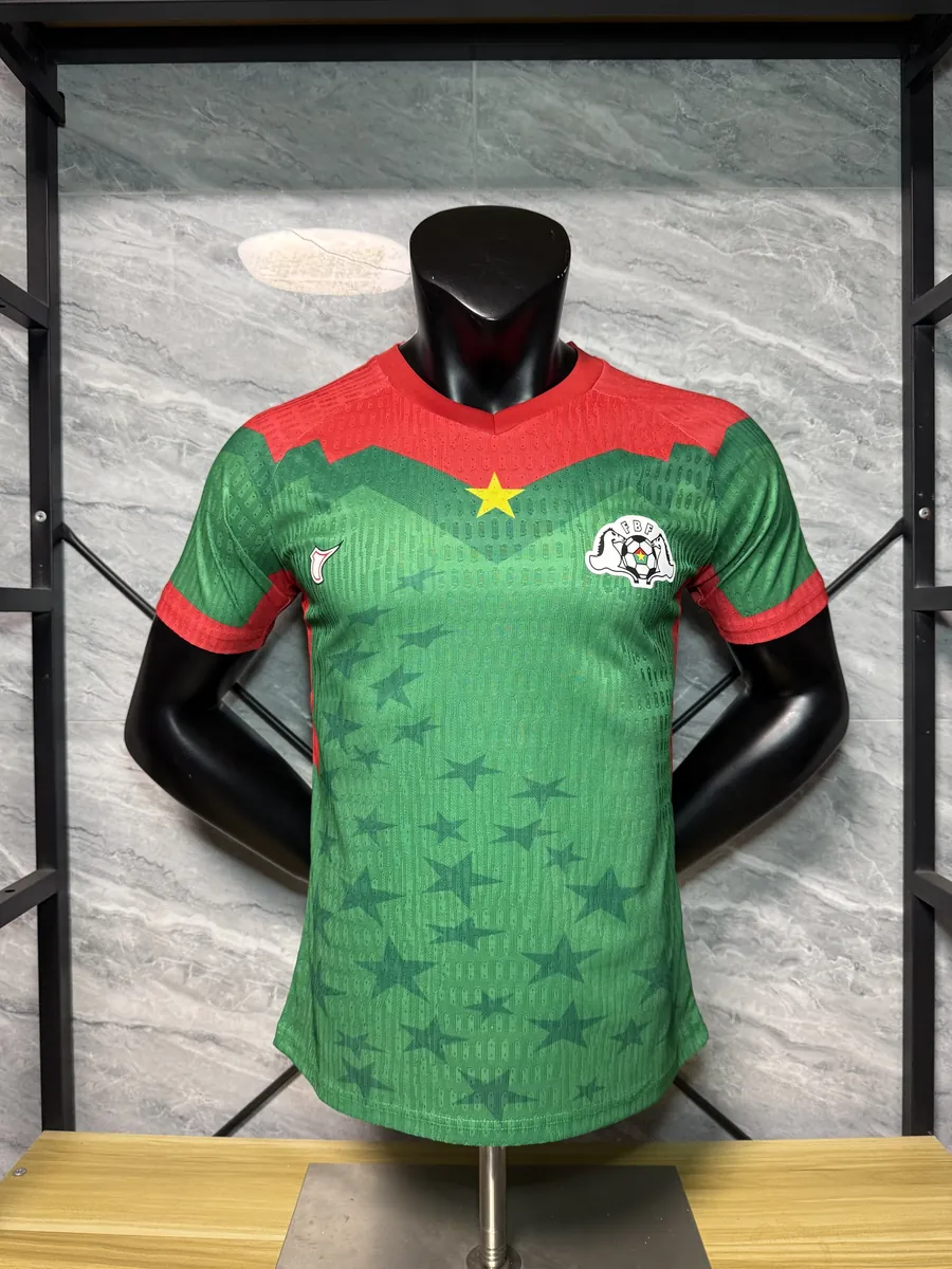 2025 Burkina Faso Home Kit Player Version Soccer T-Shirt AAAAJersey Supply Yupoo 7