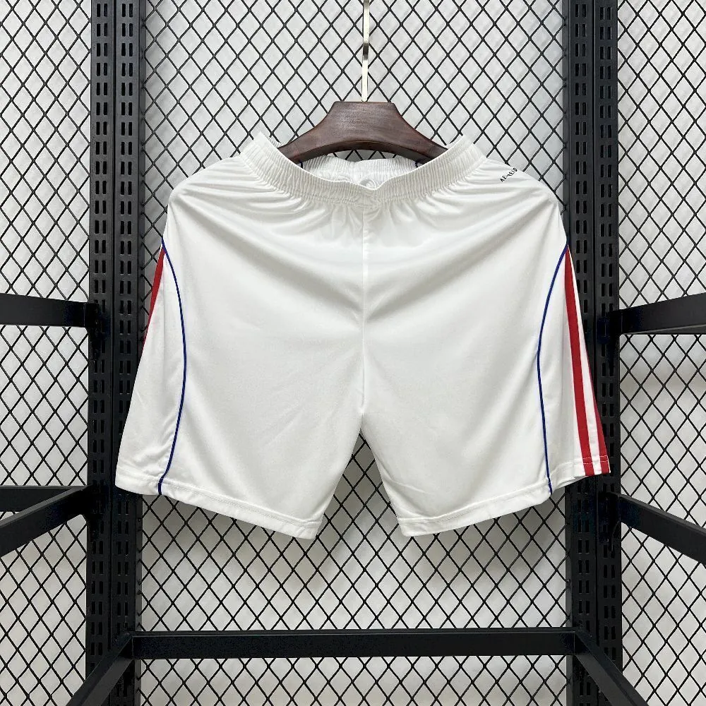 25-26 Lyon Home Shorts Football Trousers AAAAJersey Supply Yupoo 2