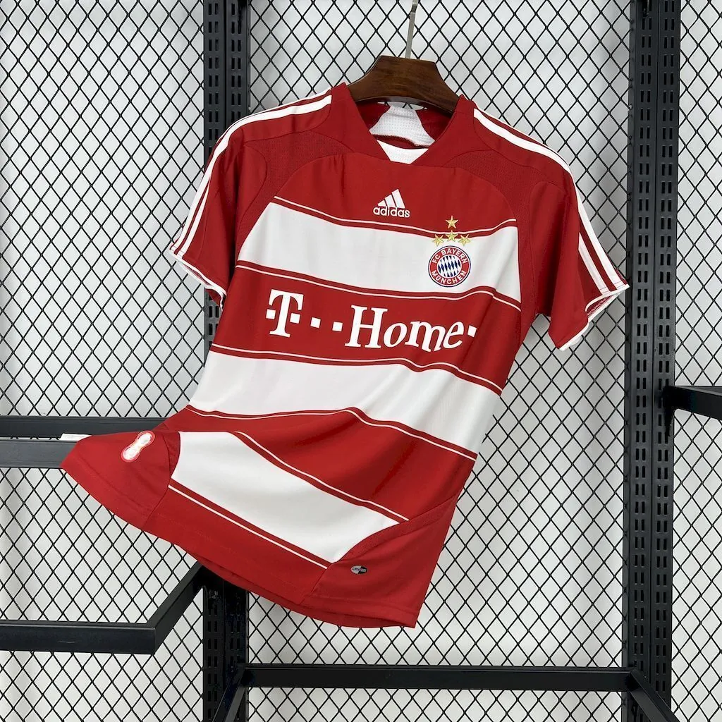 07-08 Bayern Munich Home Retro Kit Vintage Shirt AAAAJersey Dropship Yupoo 10
