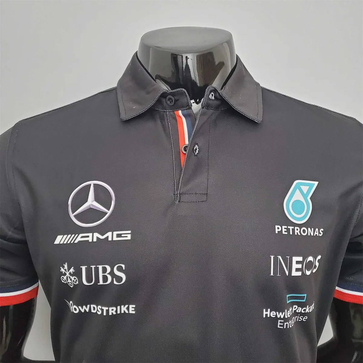 F1 Formula One racing suit; Mercedes POLO Black 7