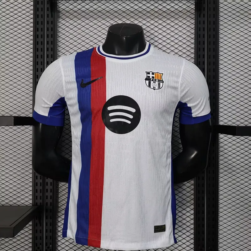 25-26 Barcelona Special Edition Kit Player Version Soccer été Maillot AAAAJersey Supplier Yupoo 2
