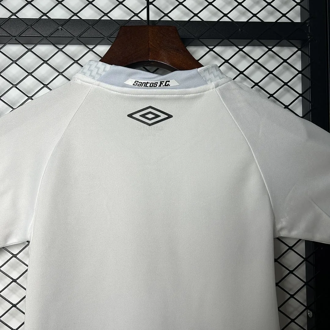 25-26 Santos Home Kid Kits Youth Apparels AAAAJersey Supply Yupoo 4