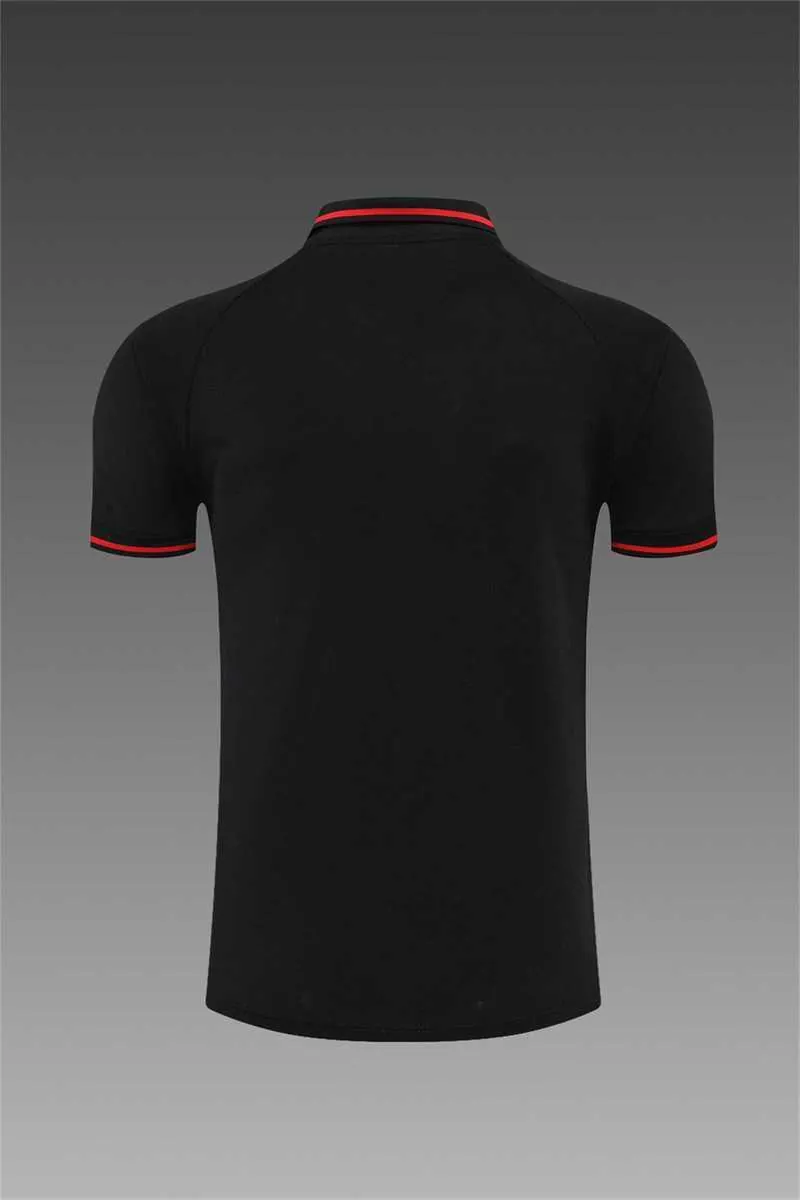 Manchester United Polo black and white-red 1