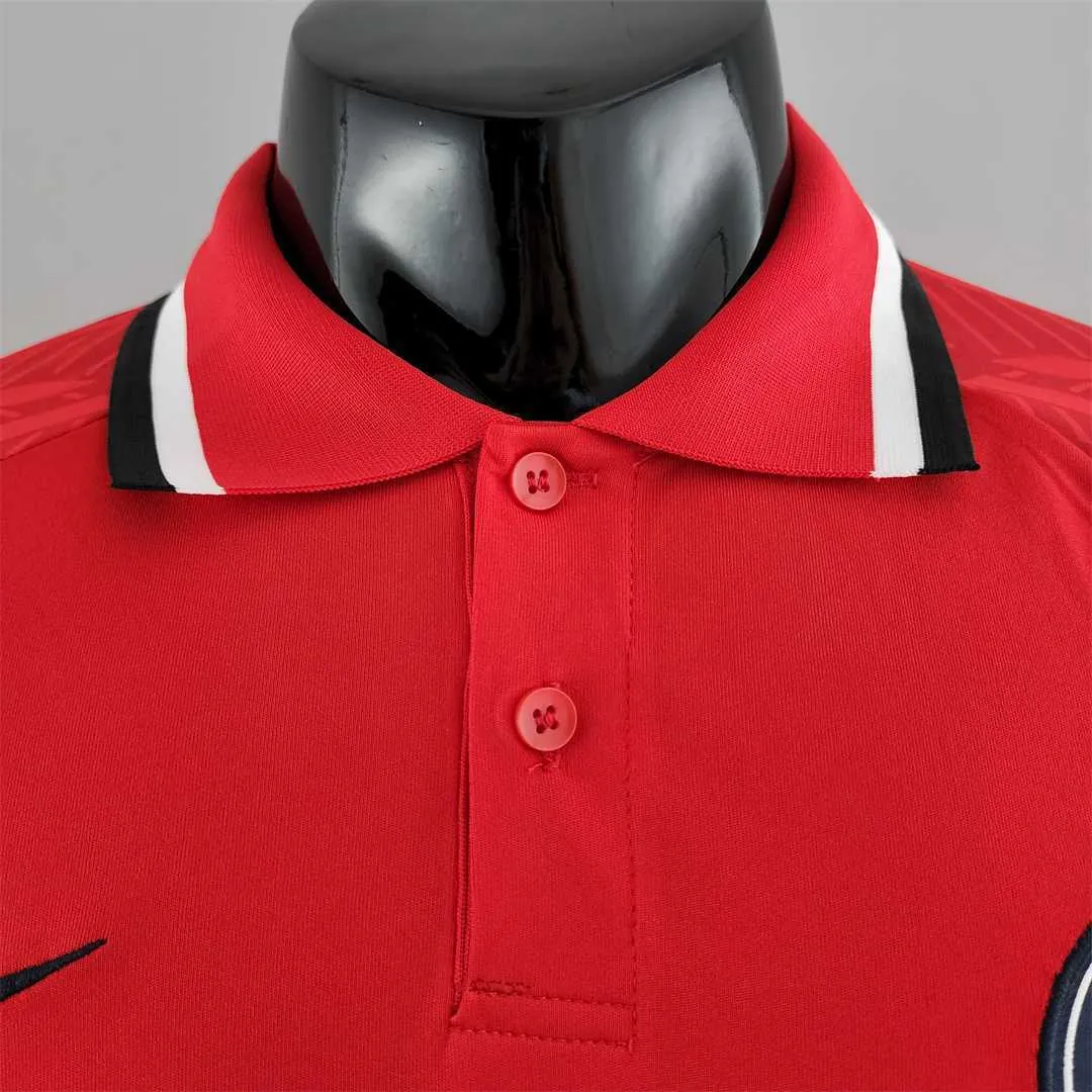 22-23 PSG red POLO 2