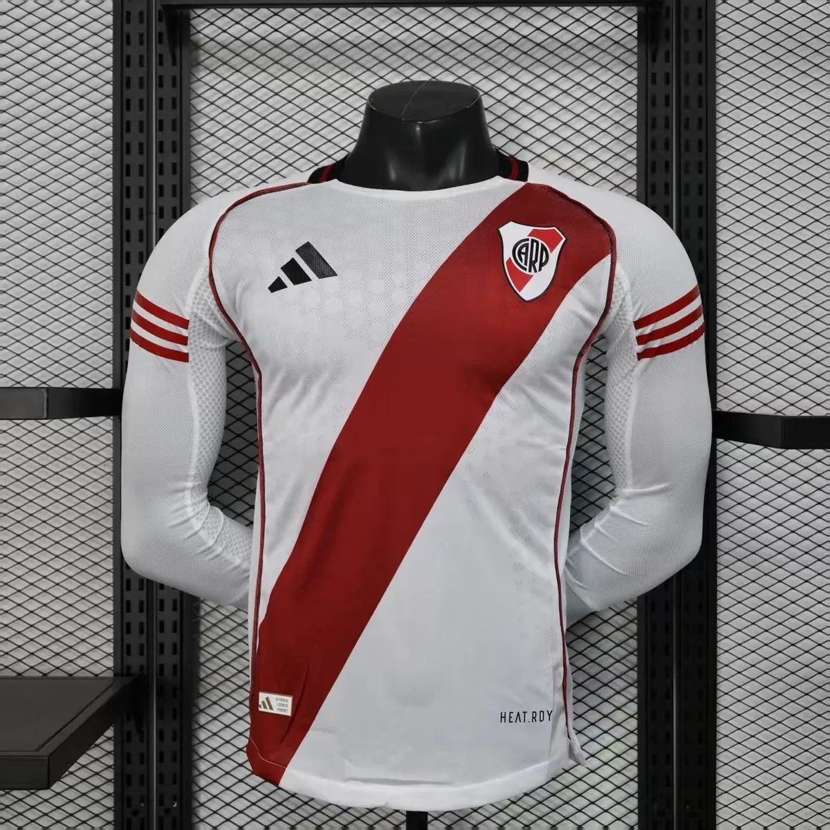 25-26 River Plate Home Player Version Kit Soccer Long Sleeve Shirt AAAAJersey Supply Yupoo 7