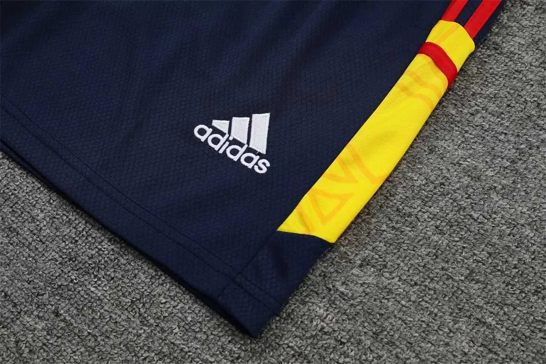 22-23 Arsenal vest training suit kit Royal Blue 5