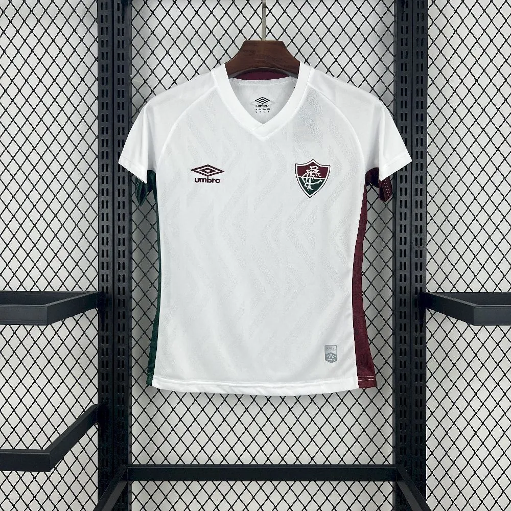 25-26 Fluminense Woman Away Kit Soccer T-Shirt AAAAJersey Supply Yupoo 6