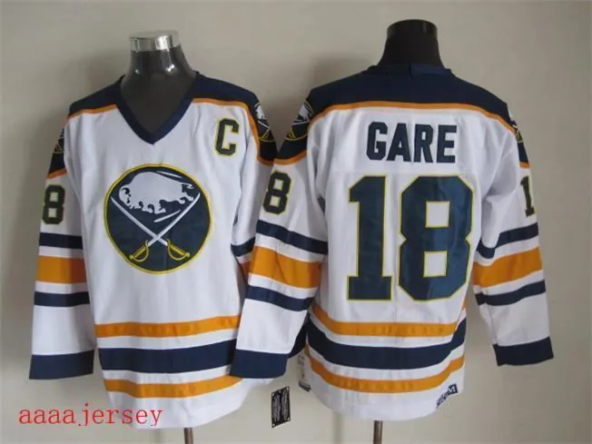 Buffalo Sabres retro ice hockey jersey M-3XL 水牛城军刀队复古冰球服 4