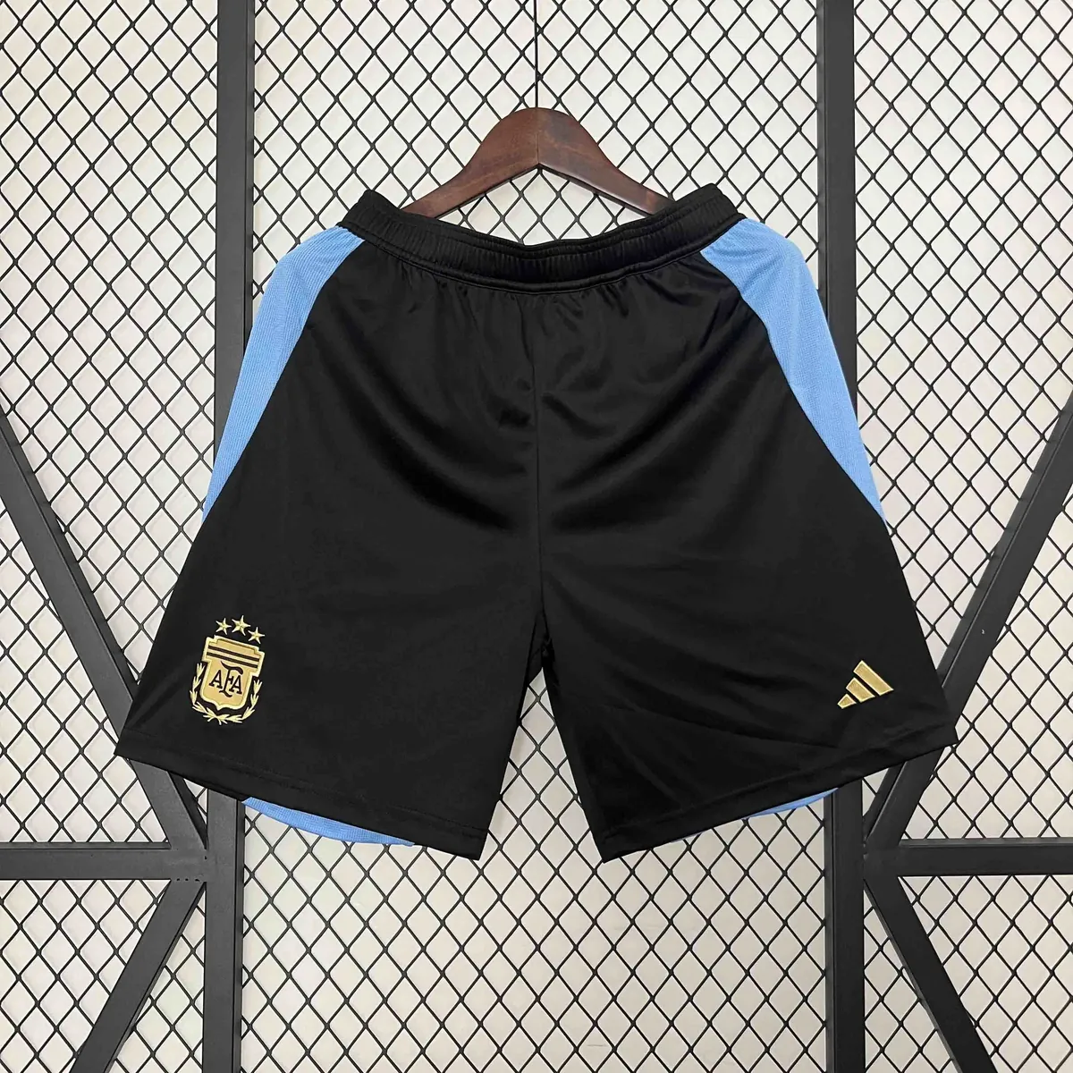 2024 Argentina Black Shorts Football Uniform AAAAJerseys Dropshipping Yupoo 2
