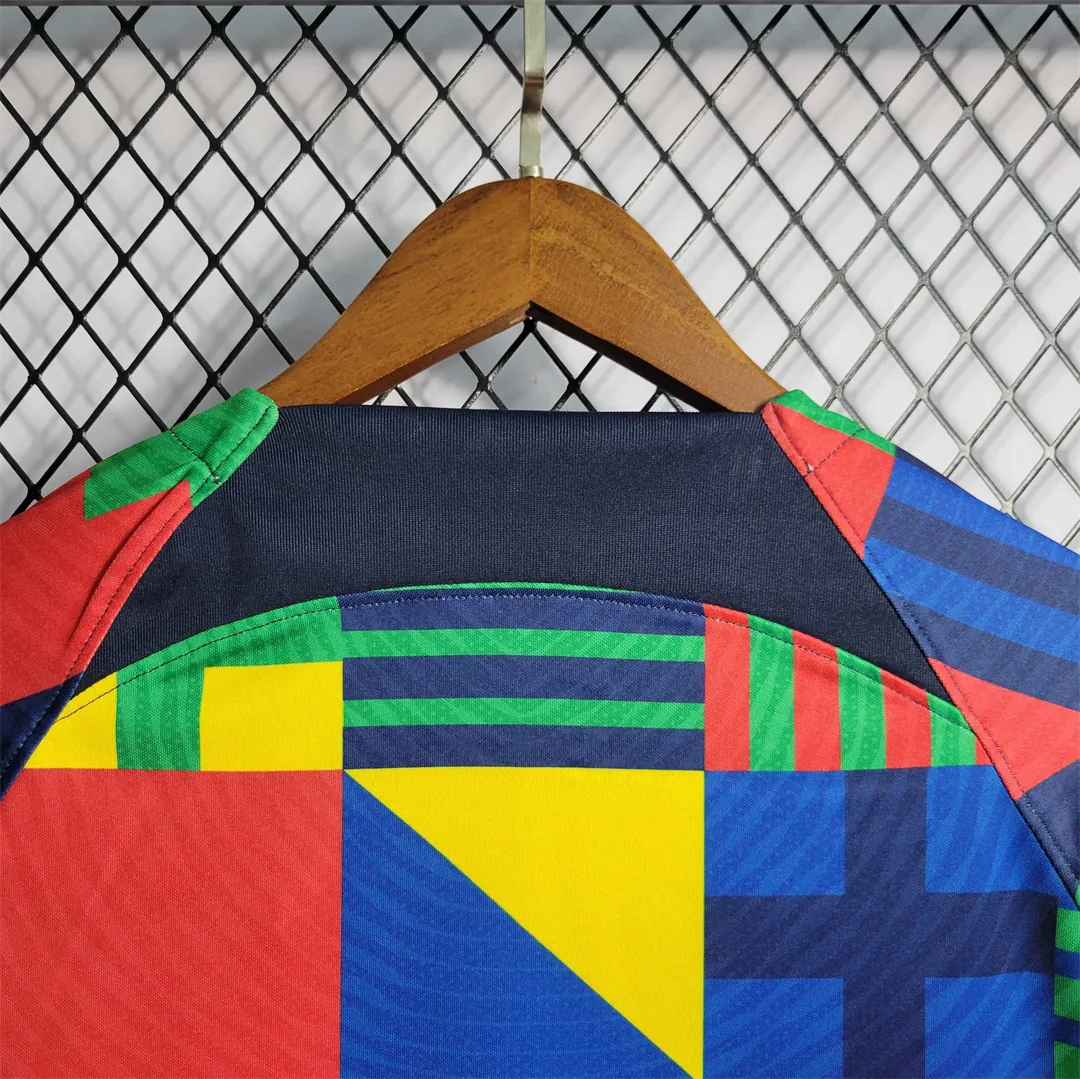 2223 Portugal Colorful Training Suit 4