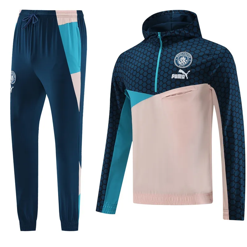 23-24 Manchester City Hoodie Long Sleeve Training Suit Yupoo 3