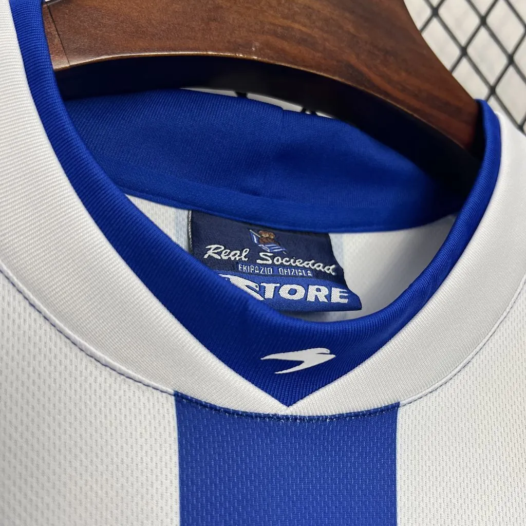 02-03 Real Sociedad Home Retro Kit Vintage Shirt AAAAJersey Supplier Yupoo 3