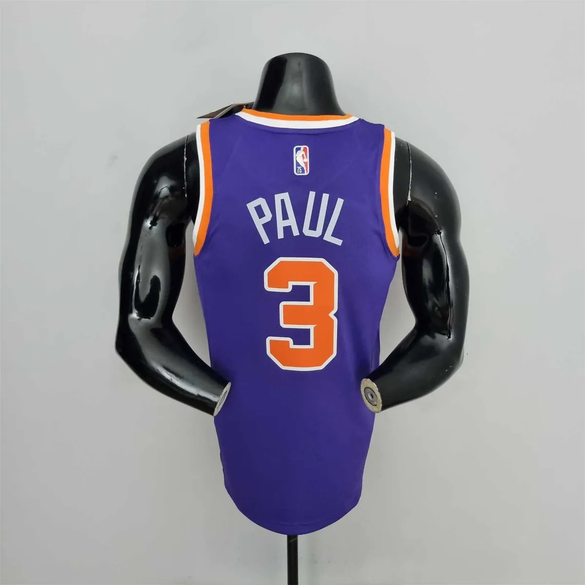 75th Anniversary Paul #3 Phoenix Suns Purple NBA Jersey 4