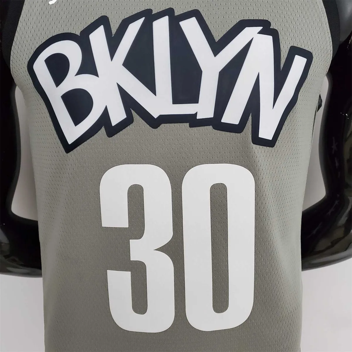 Nets Curry #30 Flyer Grey NBA Jersey 5