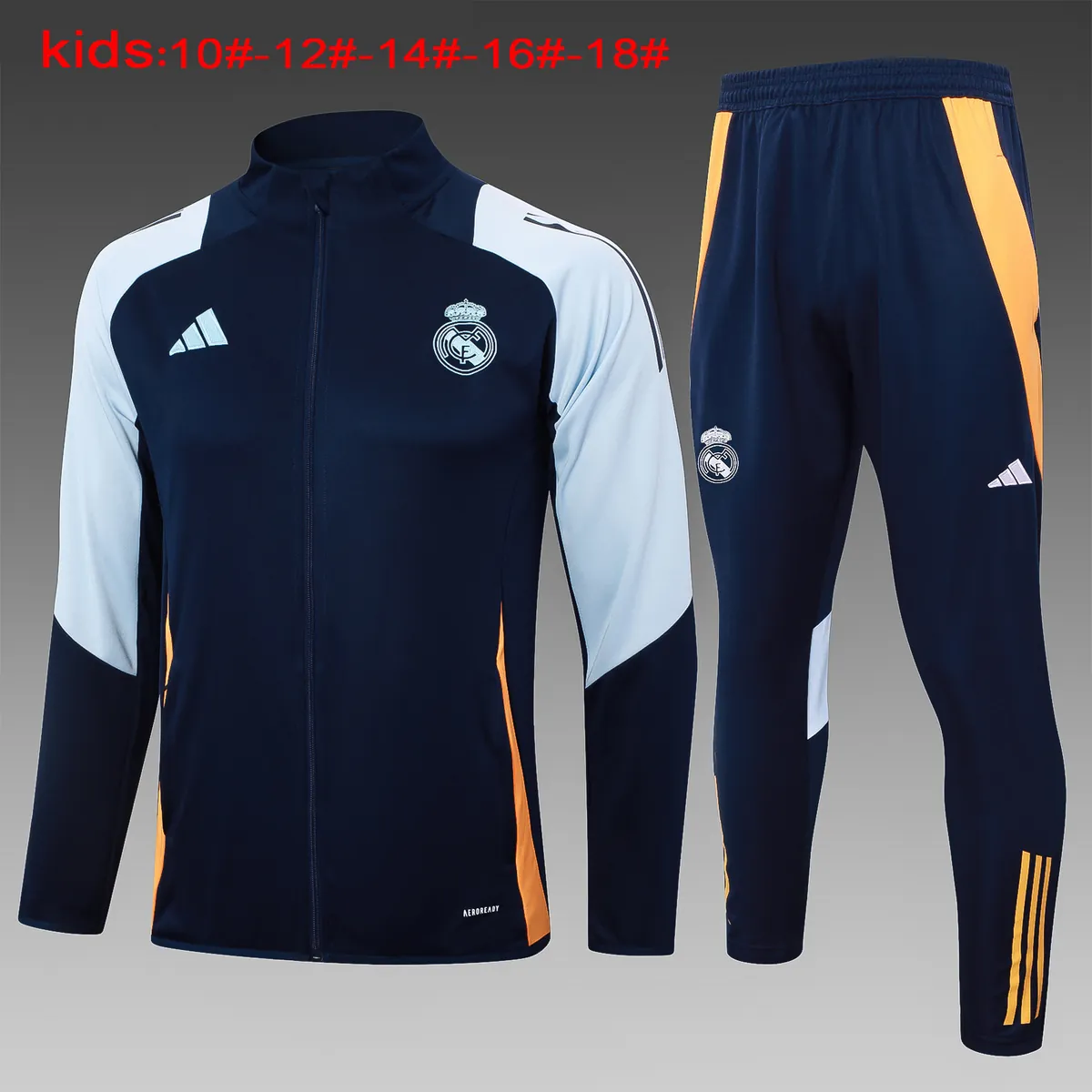 24-25 Real Madrid Kids Jackets Football Shirts 1