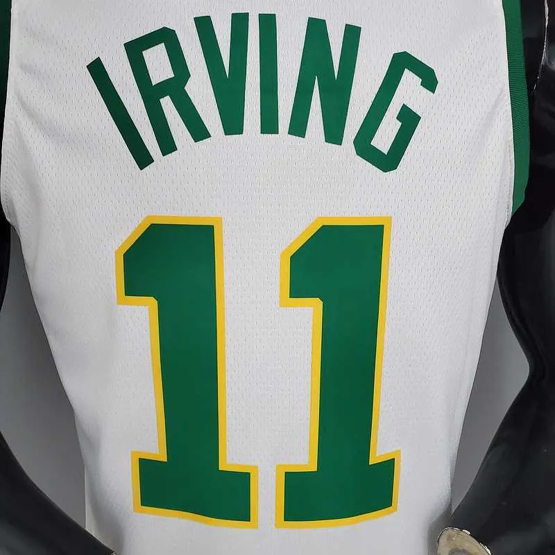 Irving #11 Celtics White Platinum Limited 5