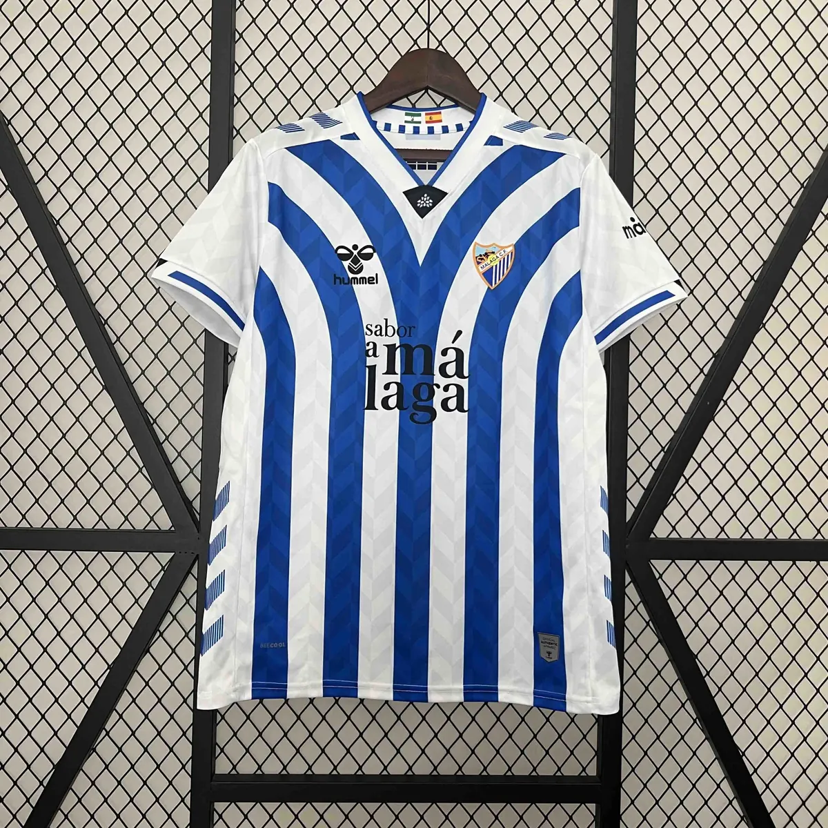 24-25 Malaga FC 120 Aniversary Edition Kit Football Apparel AAAAJerseys Dropshipping Yupoo 7