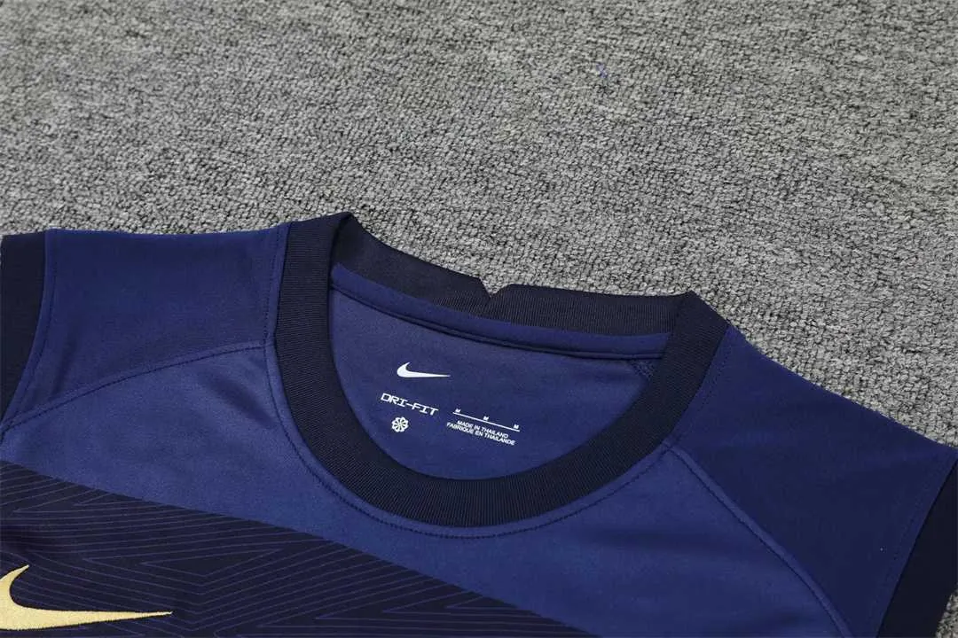 22-23 Chelsea vest training suit kit royal blue 20
