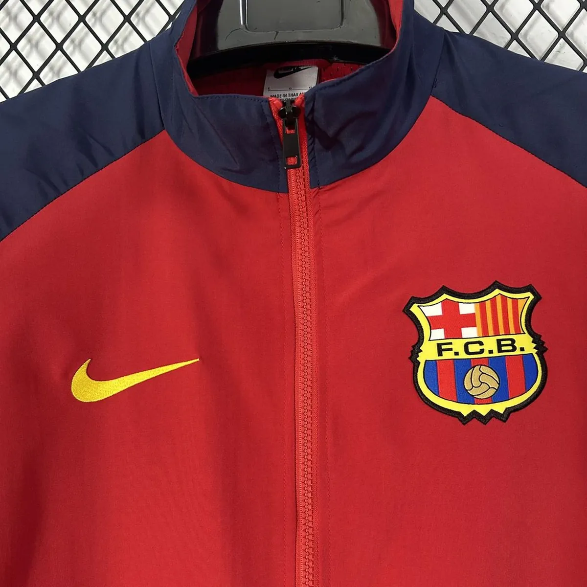 1998 Barcelona Retro Jacket Mens Kit Windbreaker Yupoo 5 5