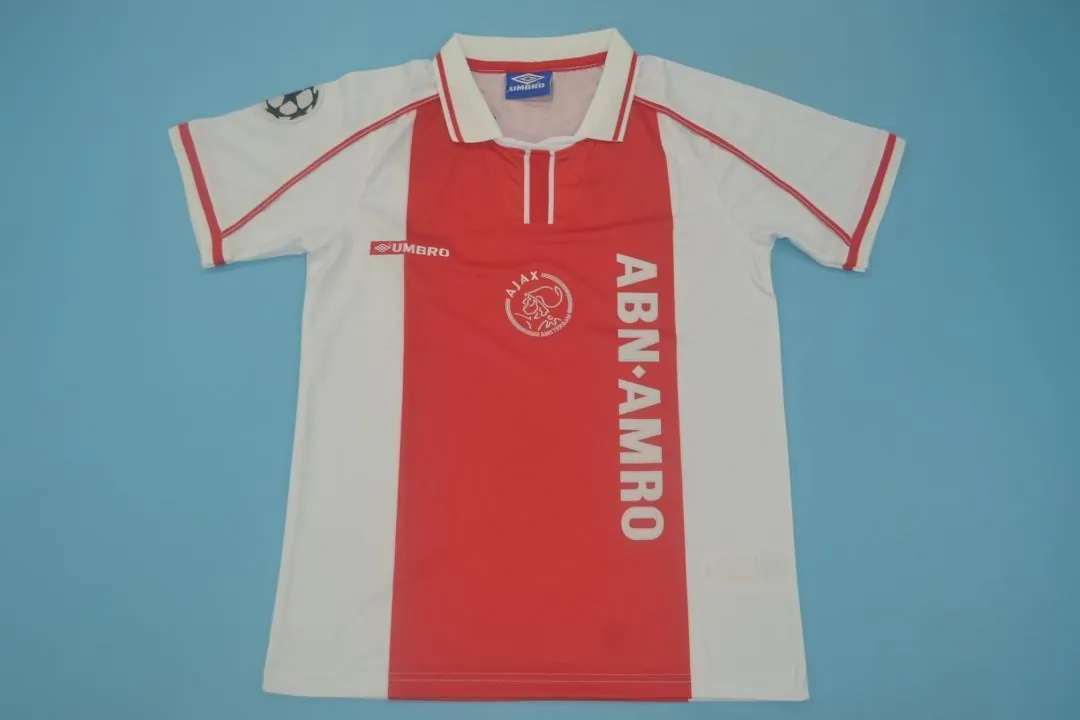 98-99 Ajax home redwhite 17