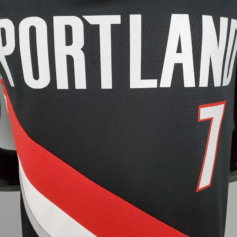 2021 ROY#7 Trail Blazers Home black 6
