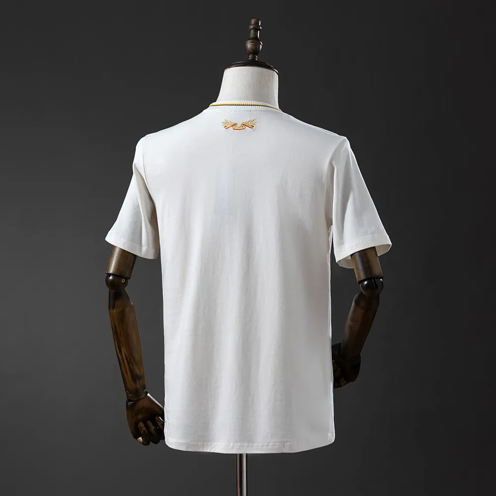 2025 Colombia 100th Originals Shamrock White Cotton T-shirt 1