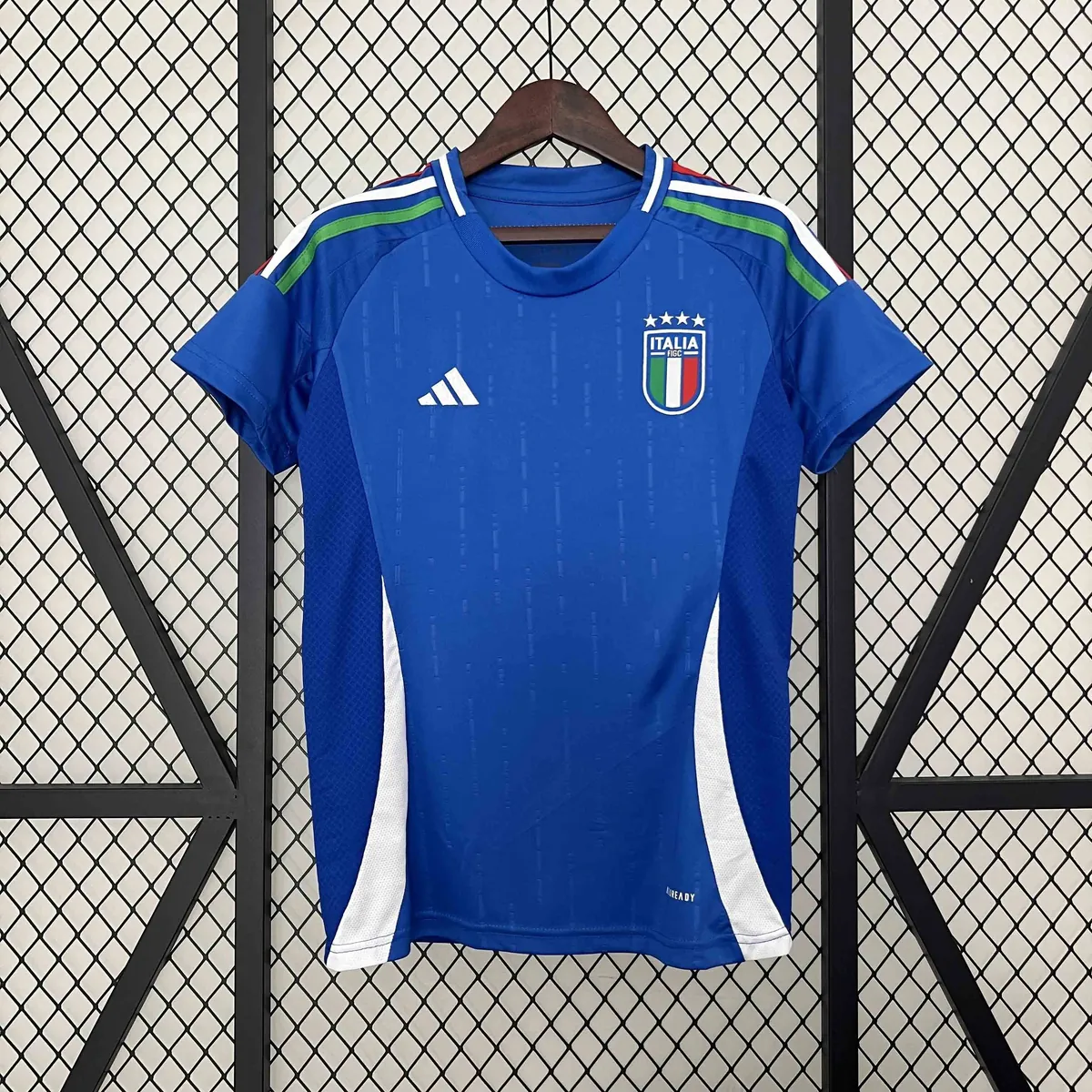 2024 Italy Home Woman Kit UEFA Euro Lady Shirt Football AAAAJersey Supplier 7