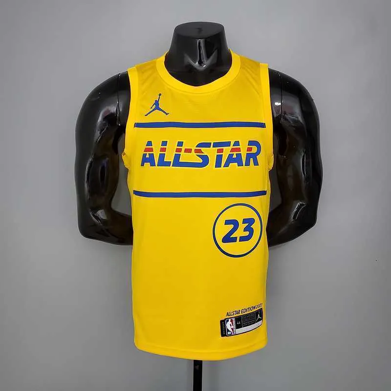 2021 James#23 All-Star Yellow 9