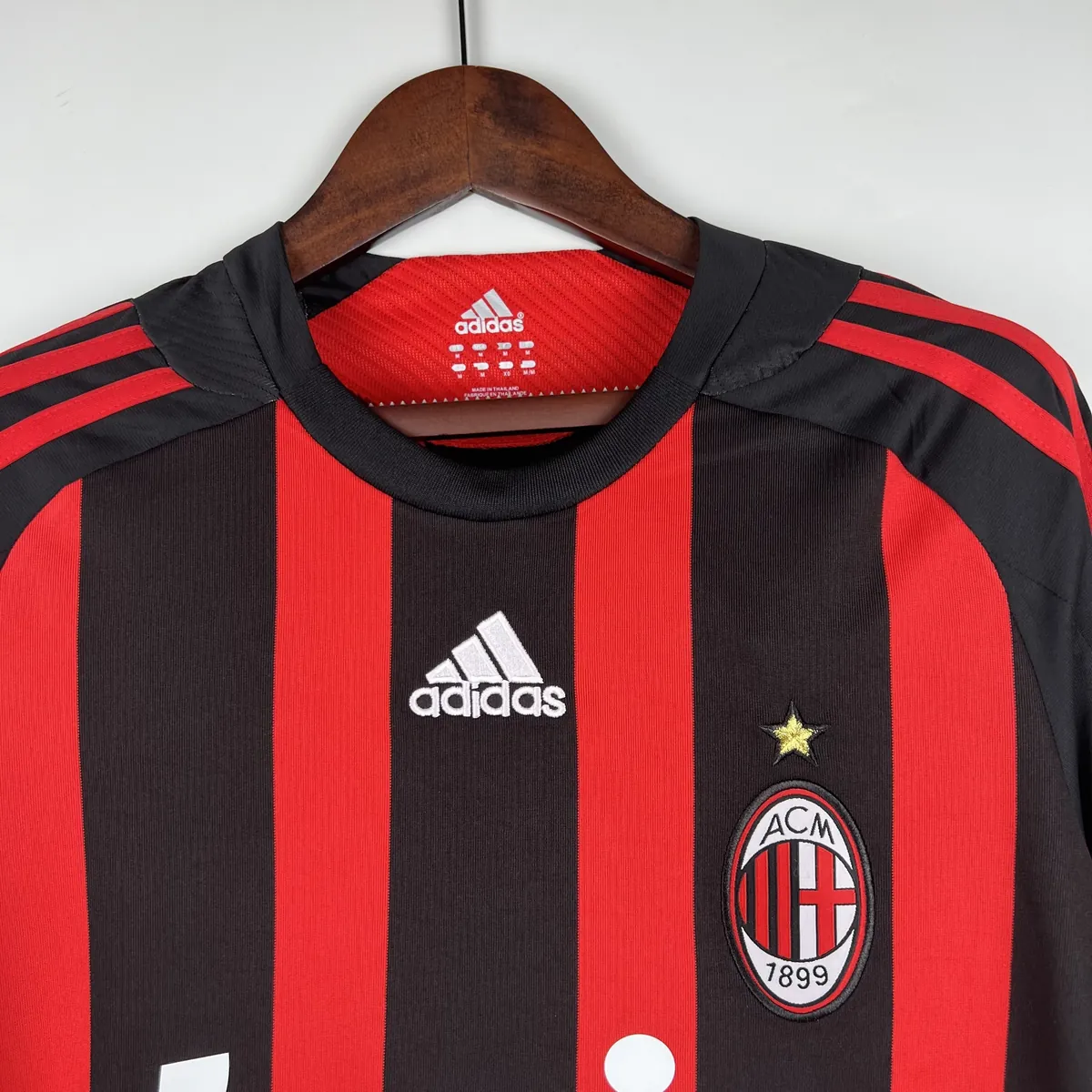 08-09 Retro long sleeve AC Milan Home S-XXL 3