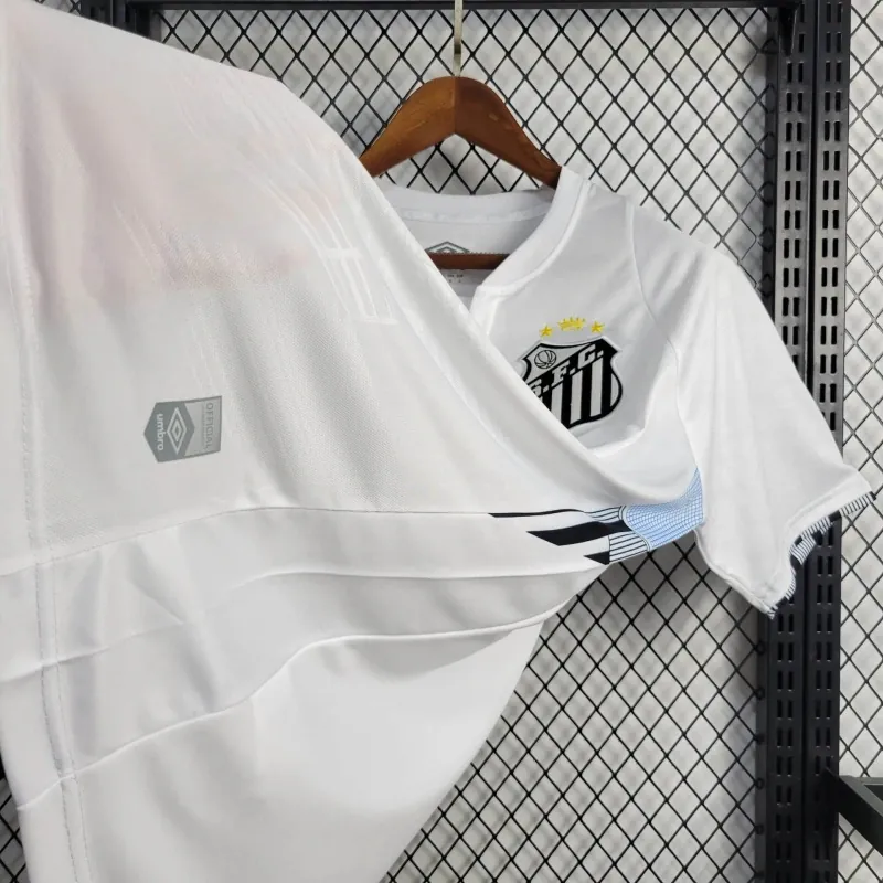 24-25 Santos Home Kit Football AAAAJersey Supplier 8