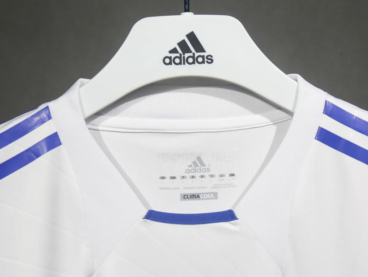 10-11 Real Madrid Home Retro Kit Vintage Player Version Long Sleeve Shirt AAAAJersey Dropship Y 4