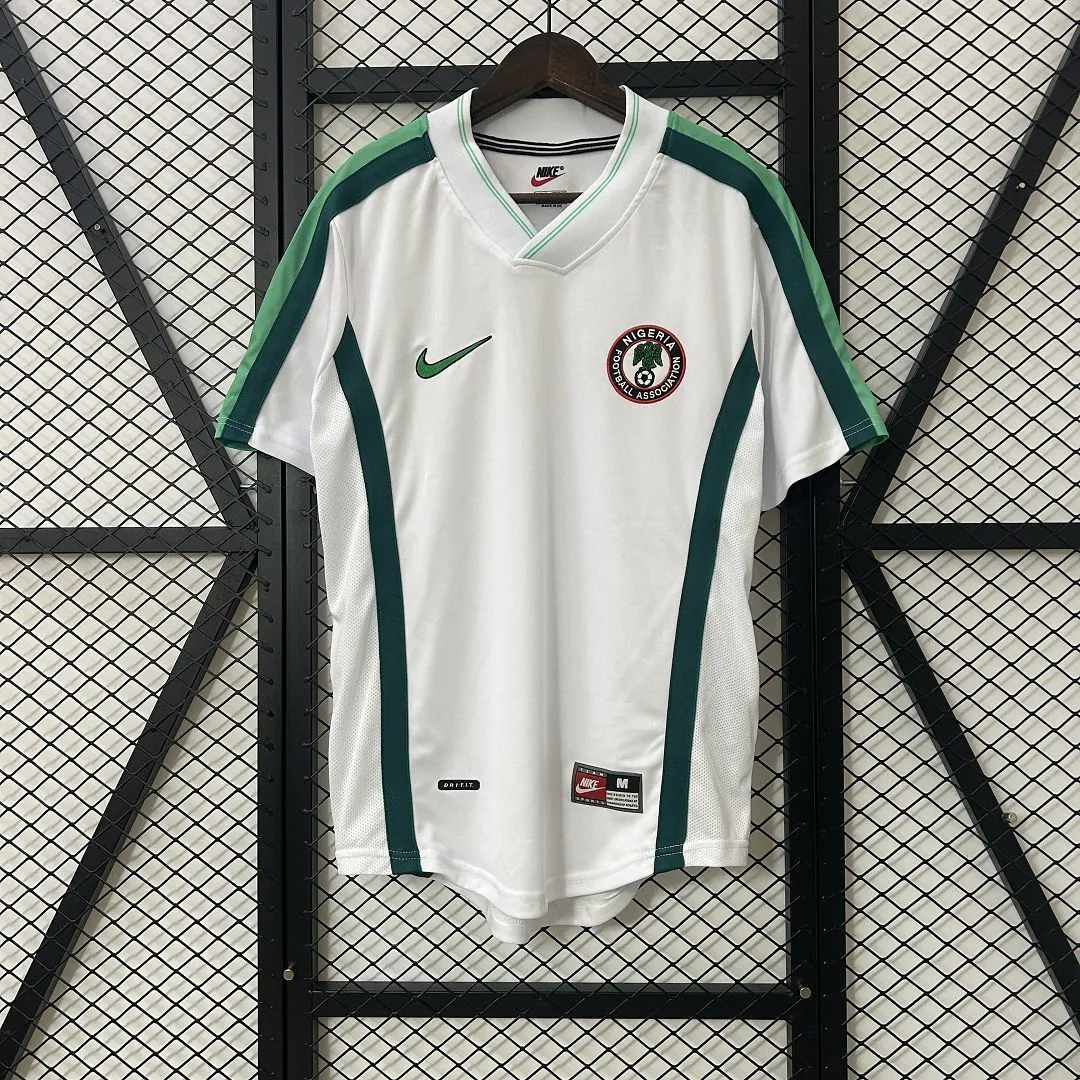 1998 Nigeria Away Retro Kit Vintage Shirt AAAAJersey Dropship Yupoo 8