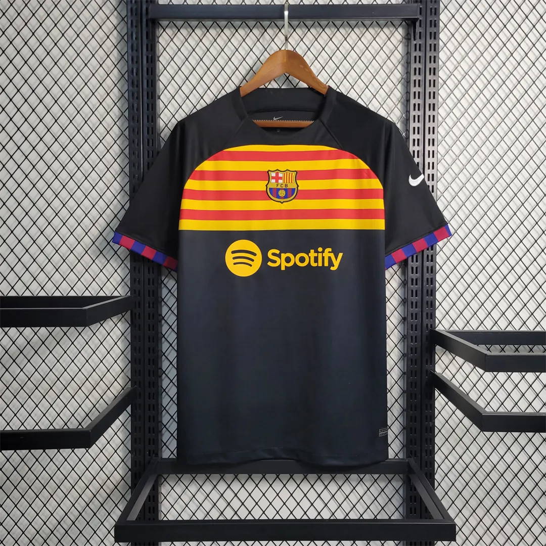 23-24 Barcelona Black Training suit 10