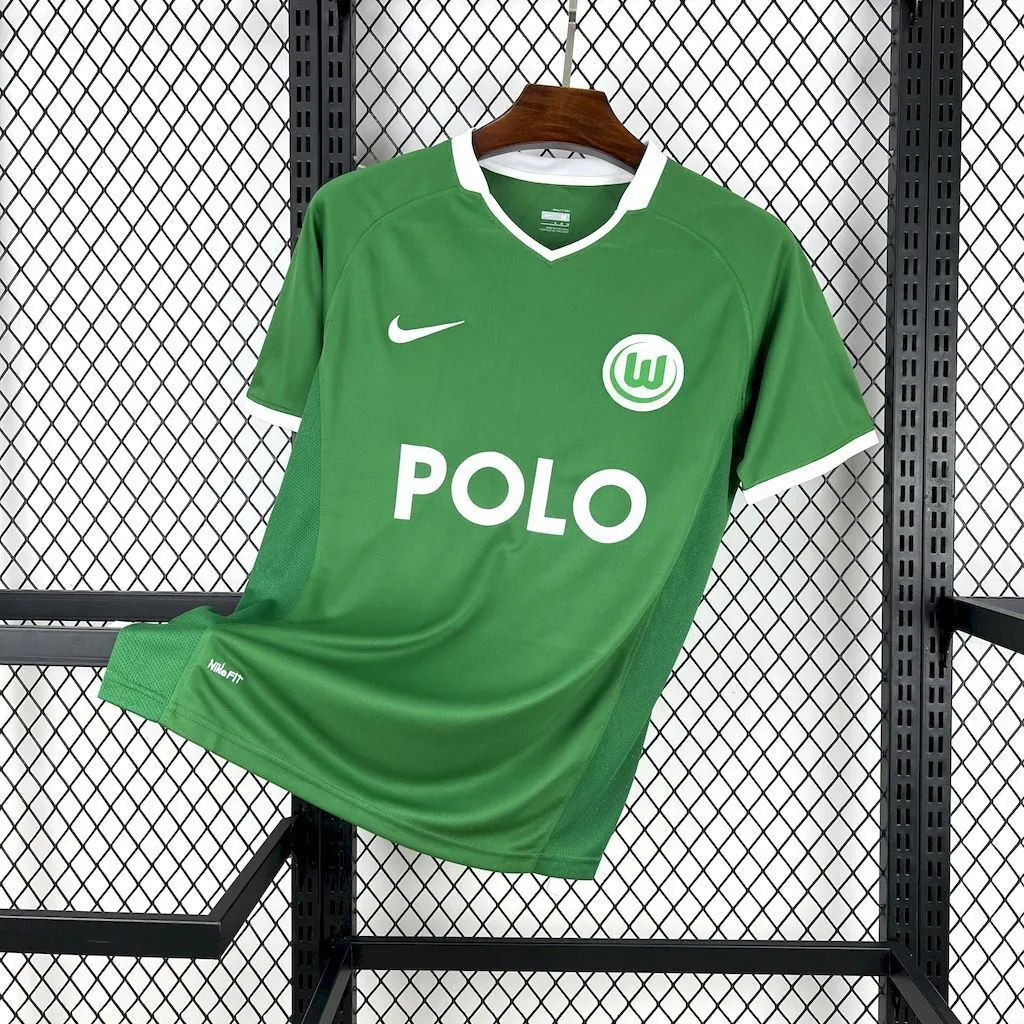 08-09 Wolfsburg Home Retro Kit Vintage Shirt Soccer AAAAJersey Yupoo 7