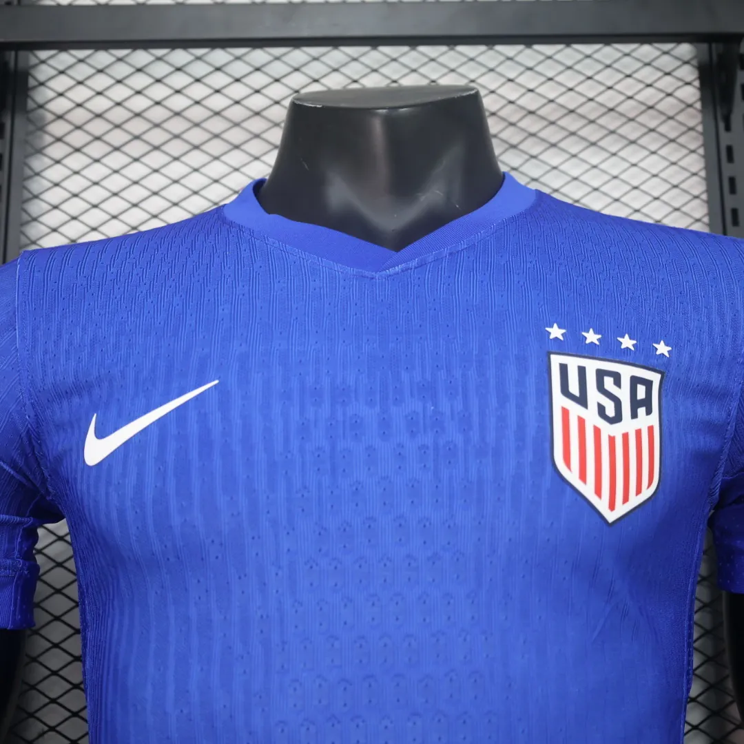 2024 USA Away Blue Kit Player Version Shirt Best Jerseys Yupoo 4