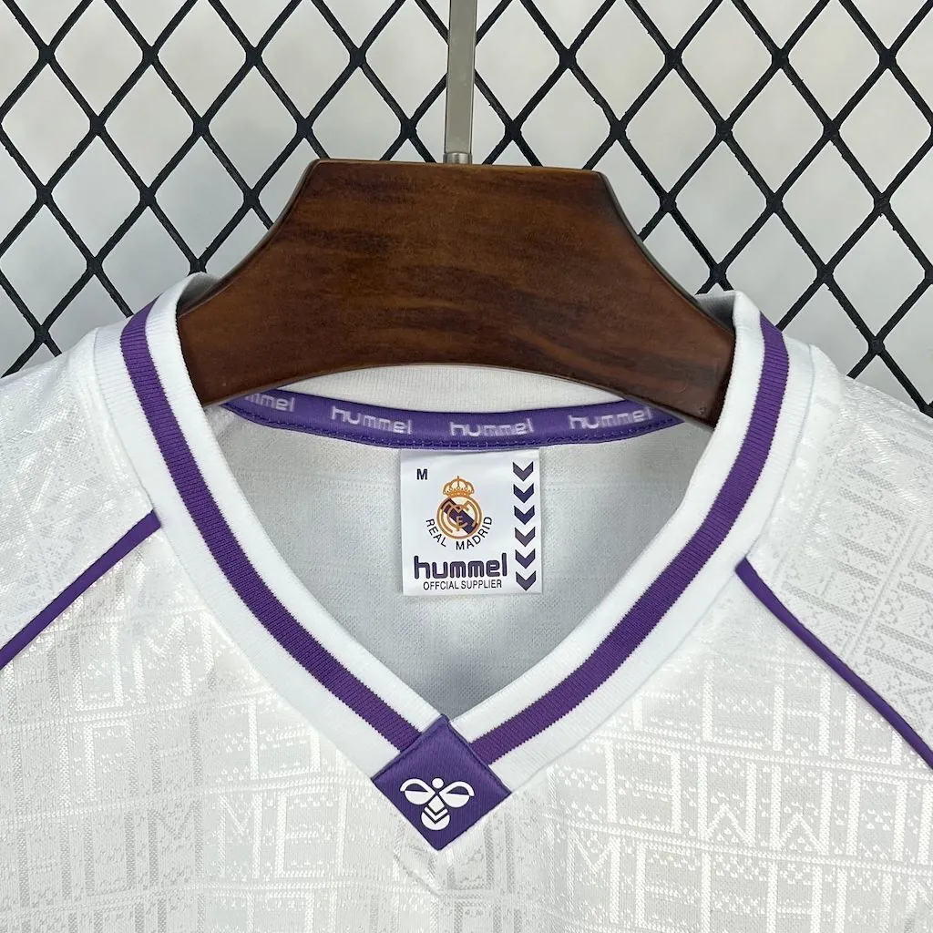 90-92 Real Madrid Home Retro Kit Vintage Shirt AAAAJersey Yupoo 4