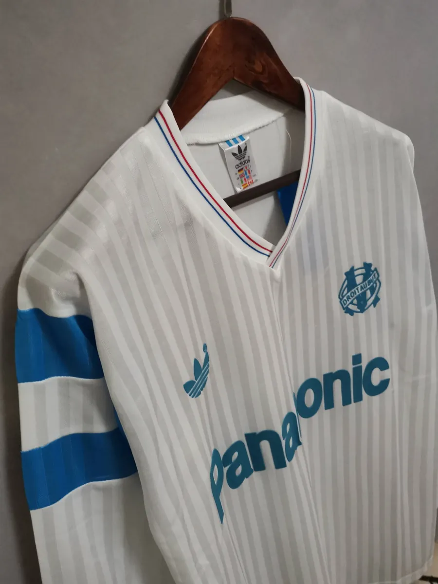 90-91 Marseille home long sleeve 7