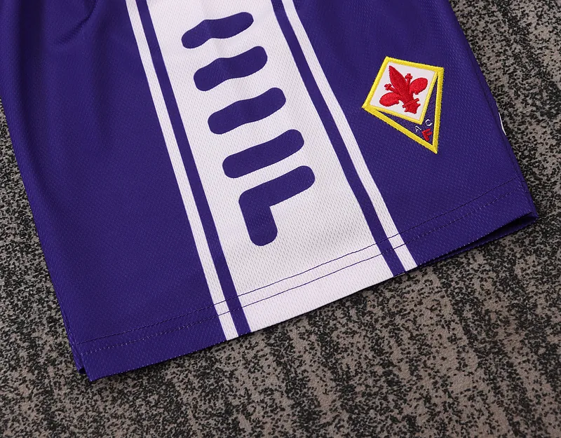99-00 Fiorentina Home Retro Kid Kits Youth Apparels AAAAJersey Supplier Yupoo 8