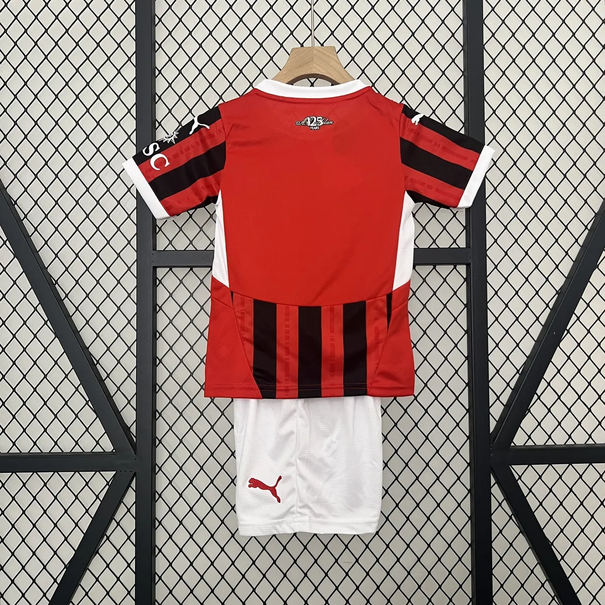 24-25 AC Milan Home Kid Kits Youth Apparels AAAAJersey Supplier Yupoo 6