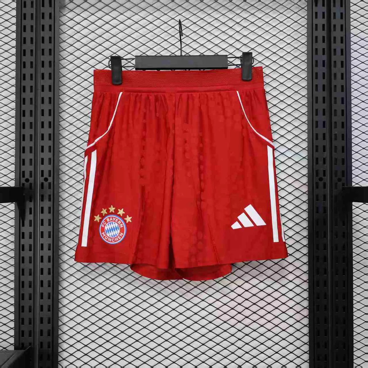 25-26 Bayern Munich Home Red Player Version Shorts AAAAJersey Supplier Yupoo 4