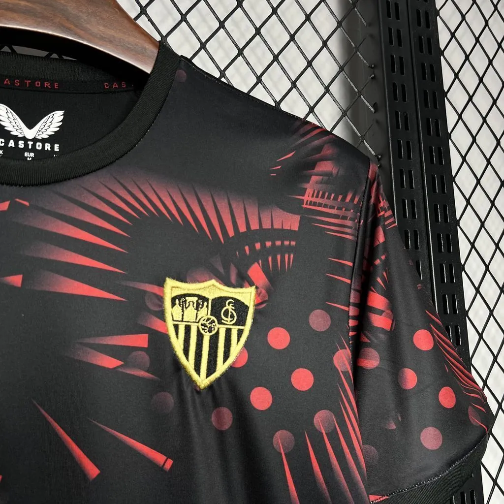 24-25 Sevilla FC Third Kit Football Unifrom Sport AAAAJersey Yupoo 3